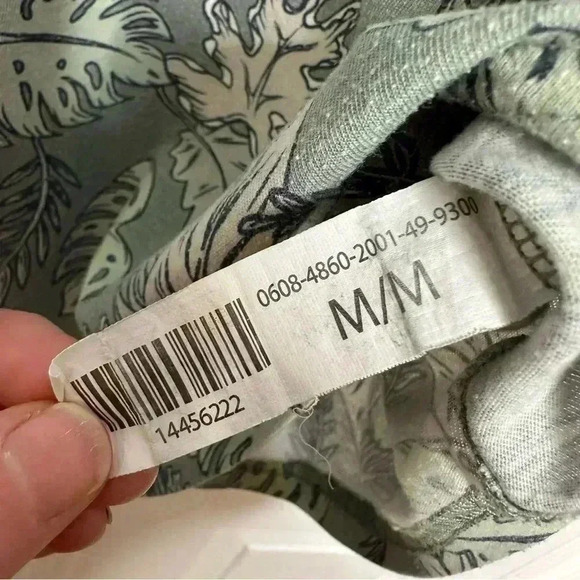 Bluenotes T-Shirt Longline Leaves Green Size  Medium - Picture 9 of 16